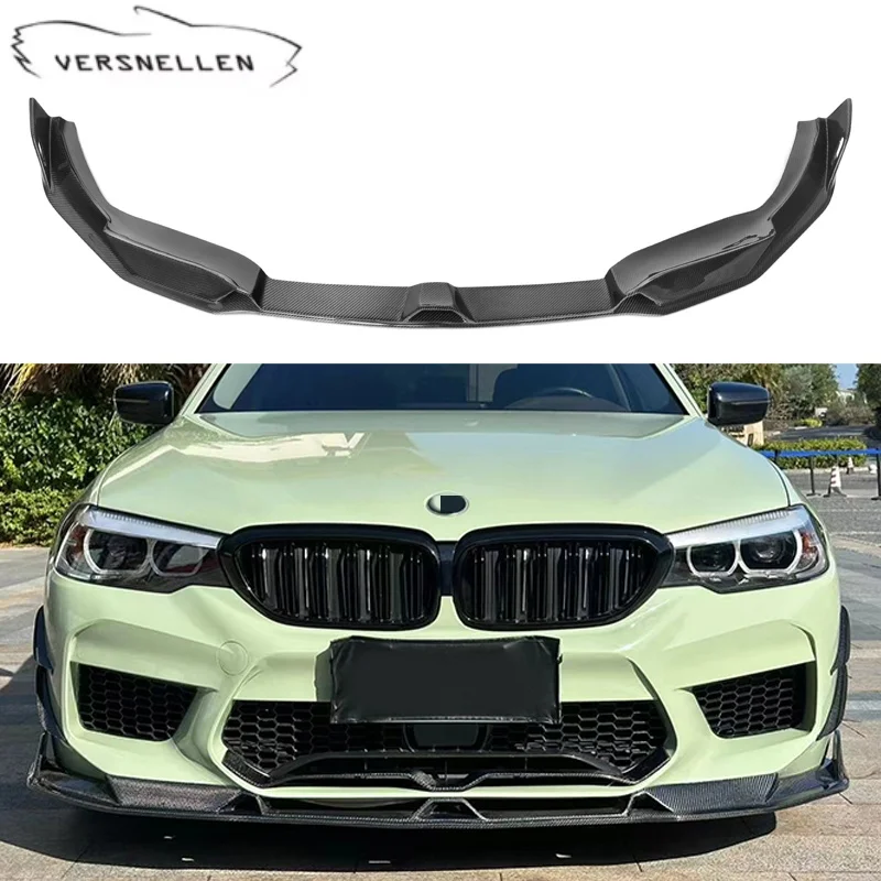 

High Quality Carbon Fiber Bumper Body Kit for BMW F90 M5 Pre LCI 2018-2019 AE Style Front Bumper Lip