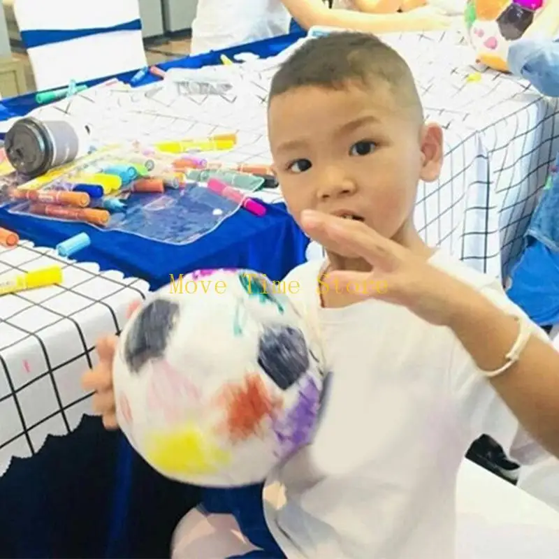 

92ME Drawing Football Painting Model Drawing Soccer White Football Painting Soccer