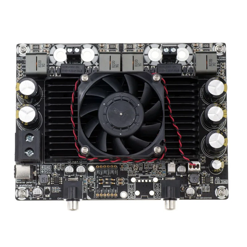 TAMP 2x400w قناة D-class مضخم الصوت الخلفي الرقمي STA516BE المنتج النهائي مع درجة حرارة عالية وحماية عالية