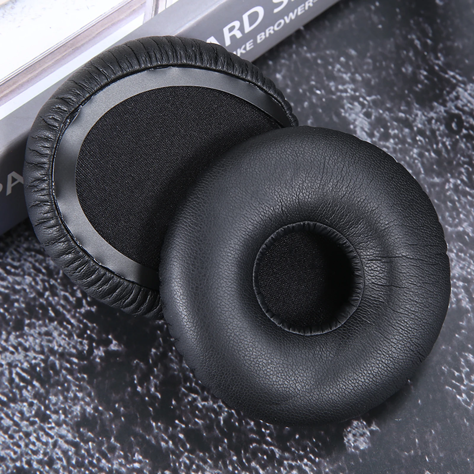 Leather Ear Pads Cushion Cover Earpads Replacement Elastic Headband Beam for JBL Synchros E40BT E40 Headset Headphones