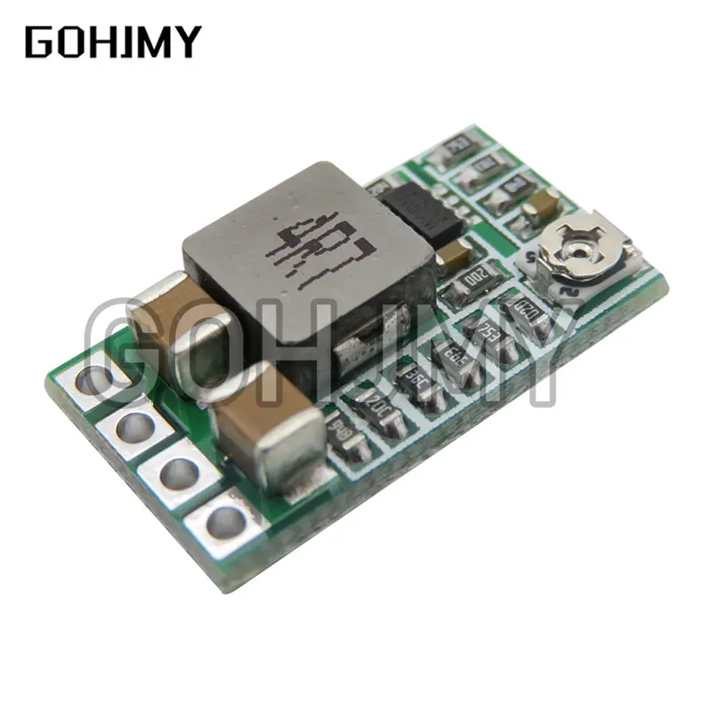 10Pcs Mini DC-DC 12-24V To 5V 3A Step Down Power Supply Module Voltage Buck Converter Adjustable 97.5% 1.8V 2.5V 3.3V 5V 9V 12V