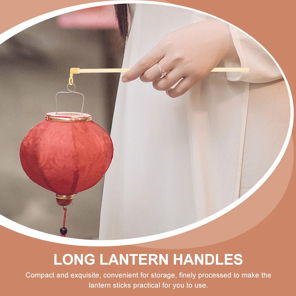 

50 Pcs Lantern Hanger Stand Small Accessory DIY Supplies Handle Multi-purpose Pole