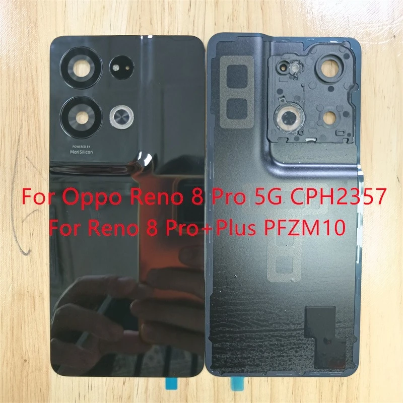 Tylna Klapka Baterii Obudowa Panel Szklany Zamiennik do Oppo Reno 8 Pro — zdjęcie produktu 6