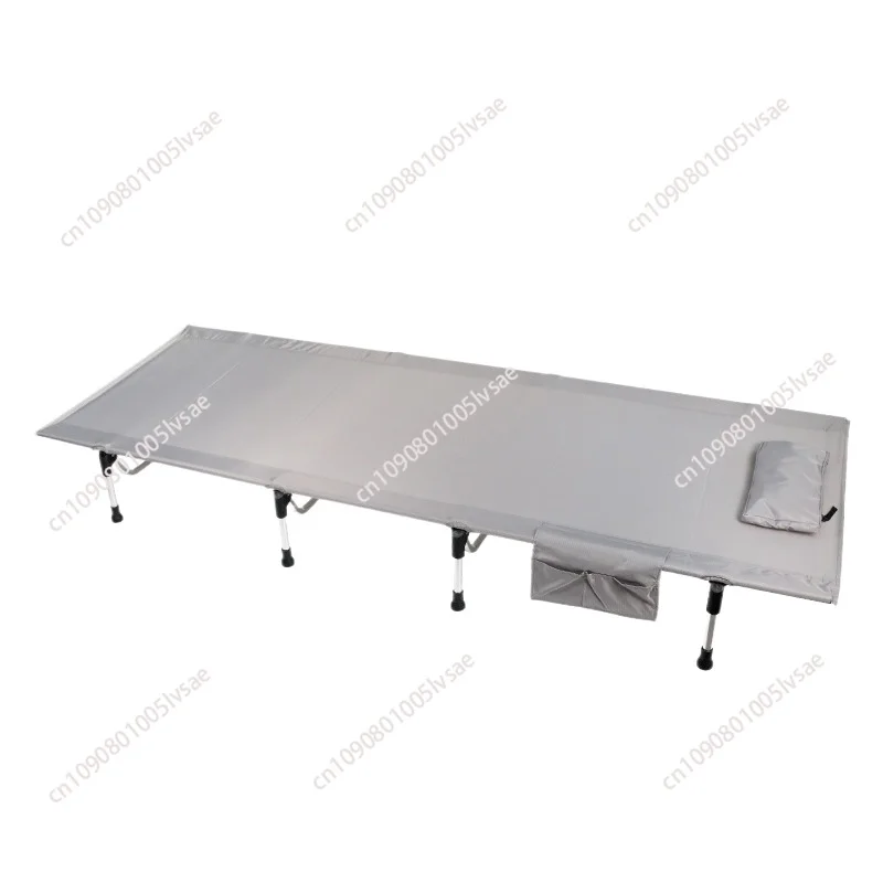 

Aluminum Alloy Folding Bed for Outdoor Camping, Ultra Lightweight and Lightweight, Widened Camping Bed