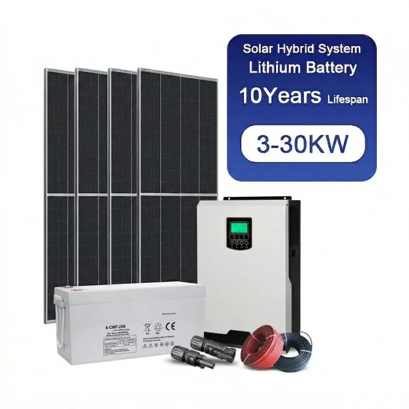 4.72kw Cap Eco-Friendly Solar Power Generation & Hybrid Storage Set For Sustainability With 1kW-20kW Power