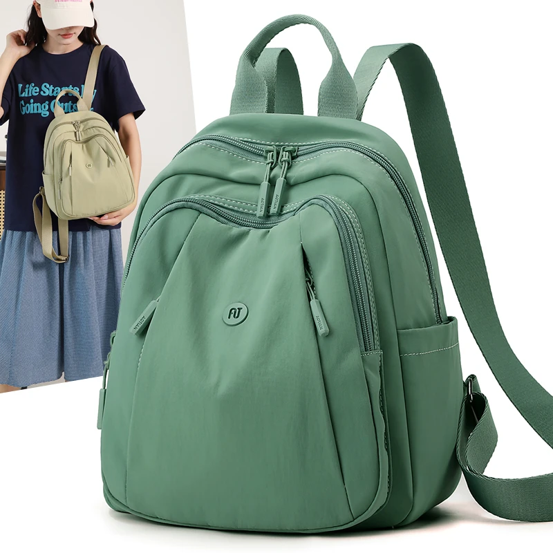 Ultra-Lightweight Ladies Outdoor Travel Backpack Fashionable Versatile High Aesthetic Value Double-Shoulder Bag for Hiking An...