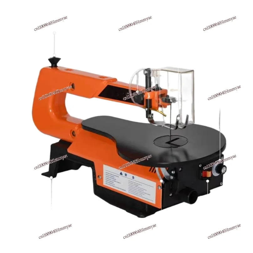 

16-Inch Benchtop Latte Saw Small Carving Reciprocating Machine Electric Wire Saw Machine Woodworking Curve