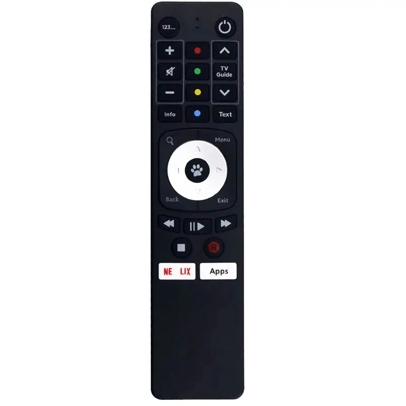 ABKN-Replace Remote For Fetch H671T M616T M605T H626T For Gen 2 Mighty PVR Mini Mighty Set Top 4K TV Box HD Recorder Accessories