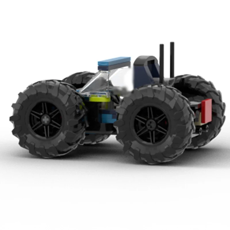 스피드 레이싱 카 모델 MOC 빌딩 블록 오프로드 차량 모듈형 기술 어린이 휴일 선물 조립 장난감 세트