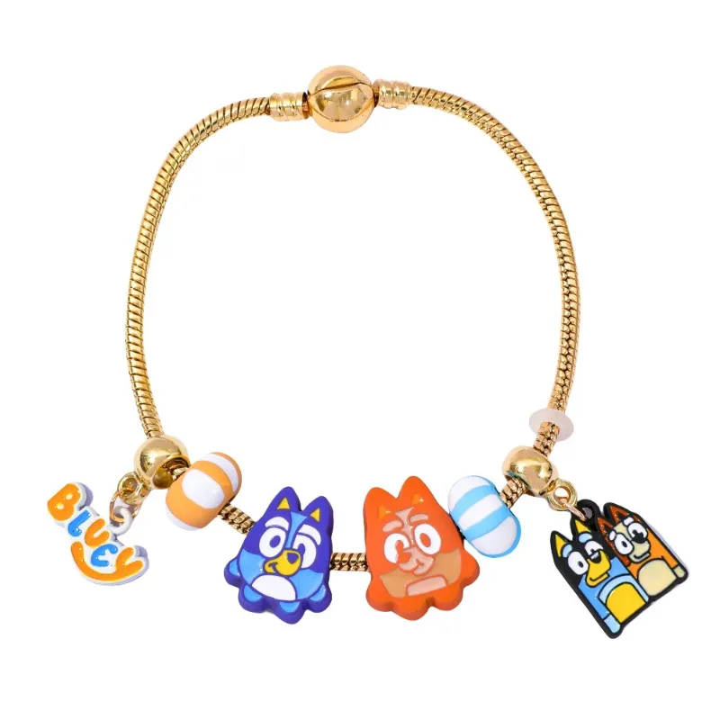 

New Q Version Blueys Cute Creative Peripheral Cartoon Kawaii Cute Decoration Party Gift for Children Gift Daily Necessities