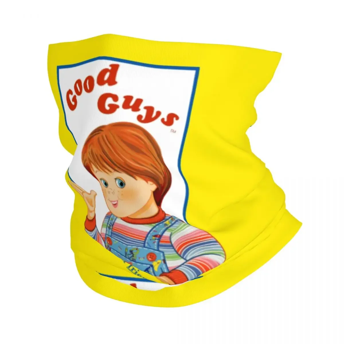 Good Guys Chucky Bandana Neck Warmer Women Men Winter Hiking Ski Scarf Gaiter Child's Play Doll Face Cover