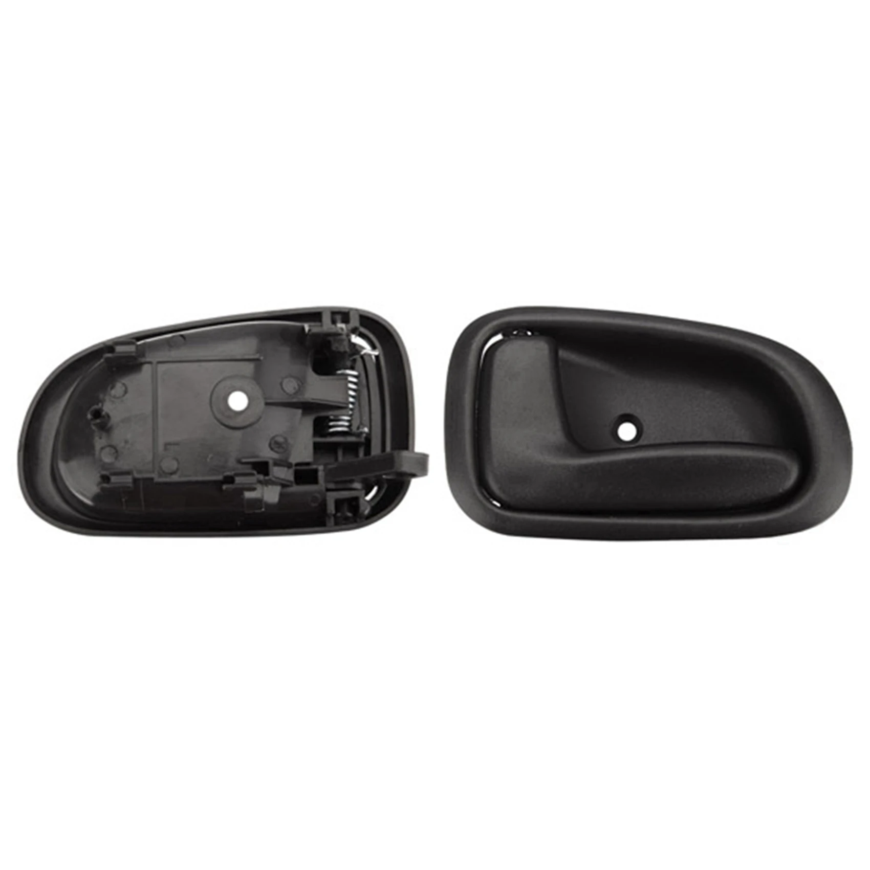 2X Car Inside Interior Door Handle Black Left/Right Side Front Rear for Toyota Corolla GEO PRIZM 1993-1997