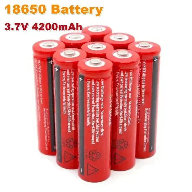 One Hundred % New 18650 3.7V Flashlight Headlamp Rechargeable Battery Lithium Ion Rechargeable Battery 18650