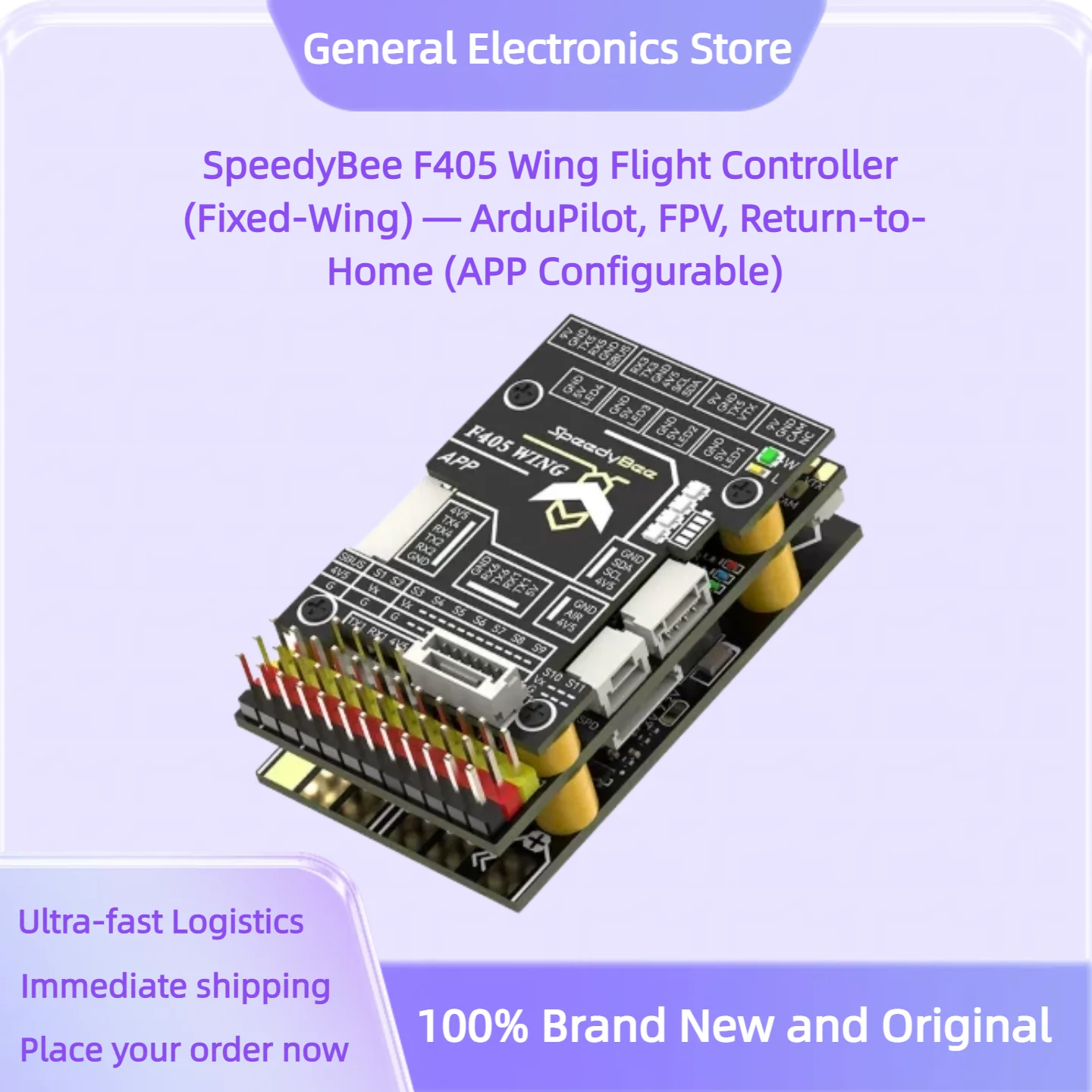 SpeedyBee F405 Wing Flight Controller (Fixed-Wing) — ArduPil