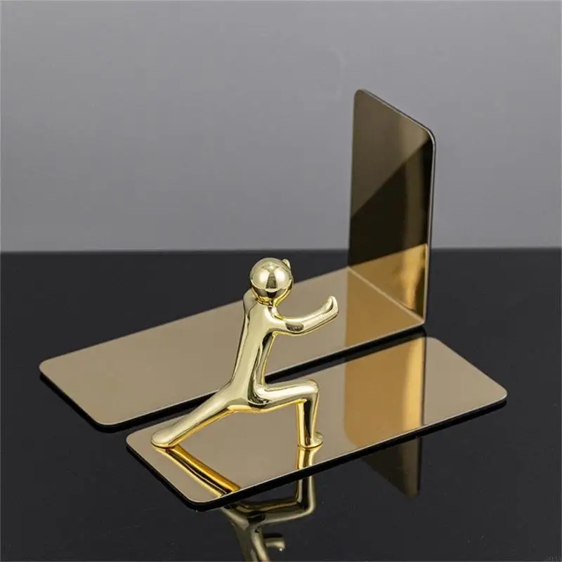 Практические книги Creative Book End Desk Sweelf Sweelf Kung Fu Man Book Book Holdings Shelf Decorative Bookends 203a
