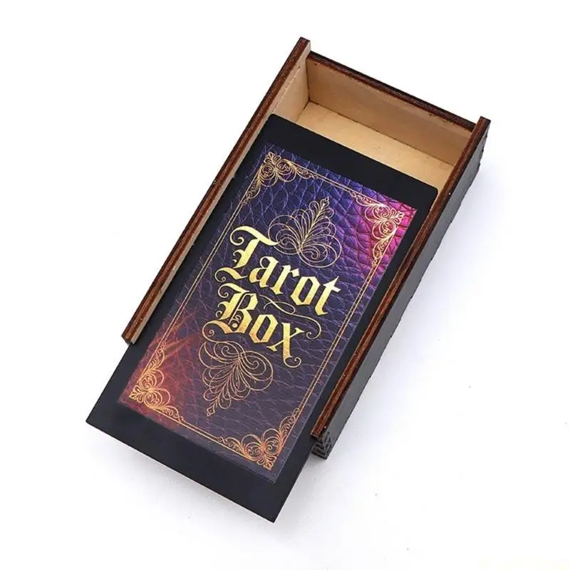 M5TC Rectangle Organizers Box Playings Card Storage Case Money Coin Carry Box Candy Case Business Tarots Storage Can