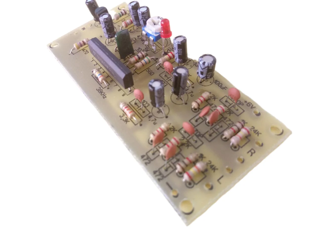 Zestaw do samodzielnego montażu dekodera stereo LA3401 TA7343P, płytka dekodująca, zestaw elektroniczny DIY — zdjęcie produktu 5