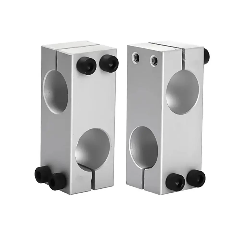 1Pc New Pillar Fixing Clamp Steel Pipe Fixing Bracket Same/Different Diameter Fastening Cross Clip Vertical Fixed Diameter