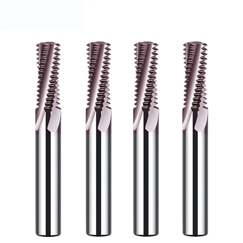 

1 шт., фрезерный инструмент, резак из карбида вольфрама, резьба с полным зубом, метрическая, высокая твердость, CNc, станок, фрезерный станок, бит, фреза