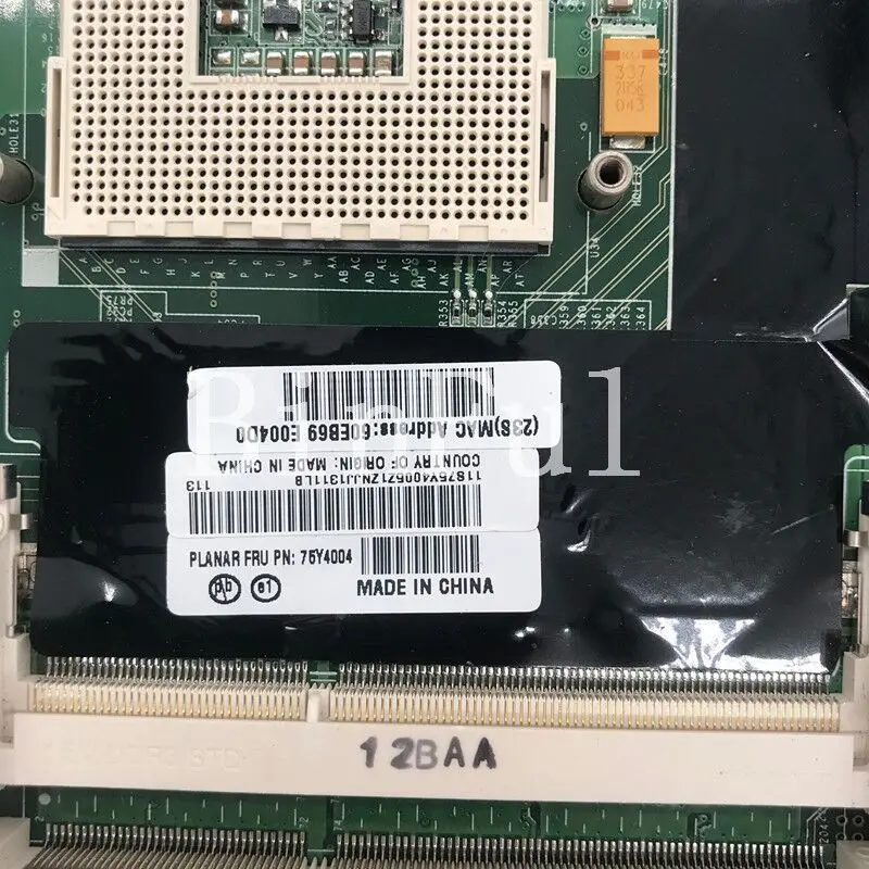 เมนบอร์ดสําหรับ Lenovo L412 75Y4004 75Y4002 DA0GC9MB8D0 DDR3 แล็ปท็อป 100% เต็มทดสอบทํางานได้ดี