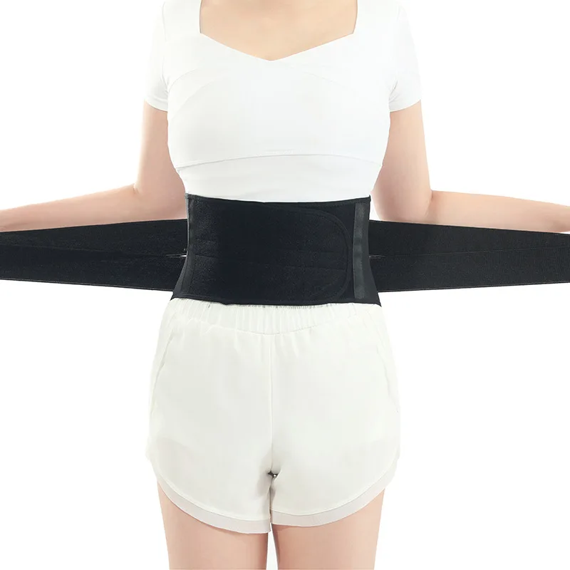 Sports waistband with protruding waist plate,elastic and breathable waistband,fixed protective gear,strap,pressure waist support