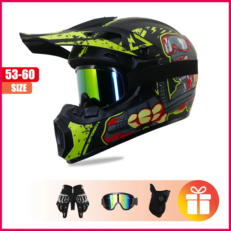 caschi-da-moto-equipaggiamento-protettivo-per-la-sicurezza-sportiva-fuoristrada-caschi-incrociati-guanti-regalo-casco-occhiali-visiere
