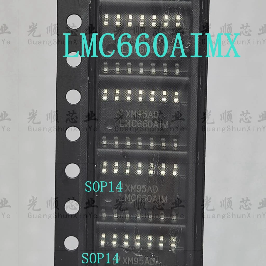 

5 шт. LMC660AIM LMC660AIMX SOP14