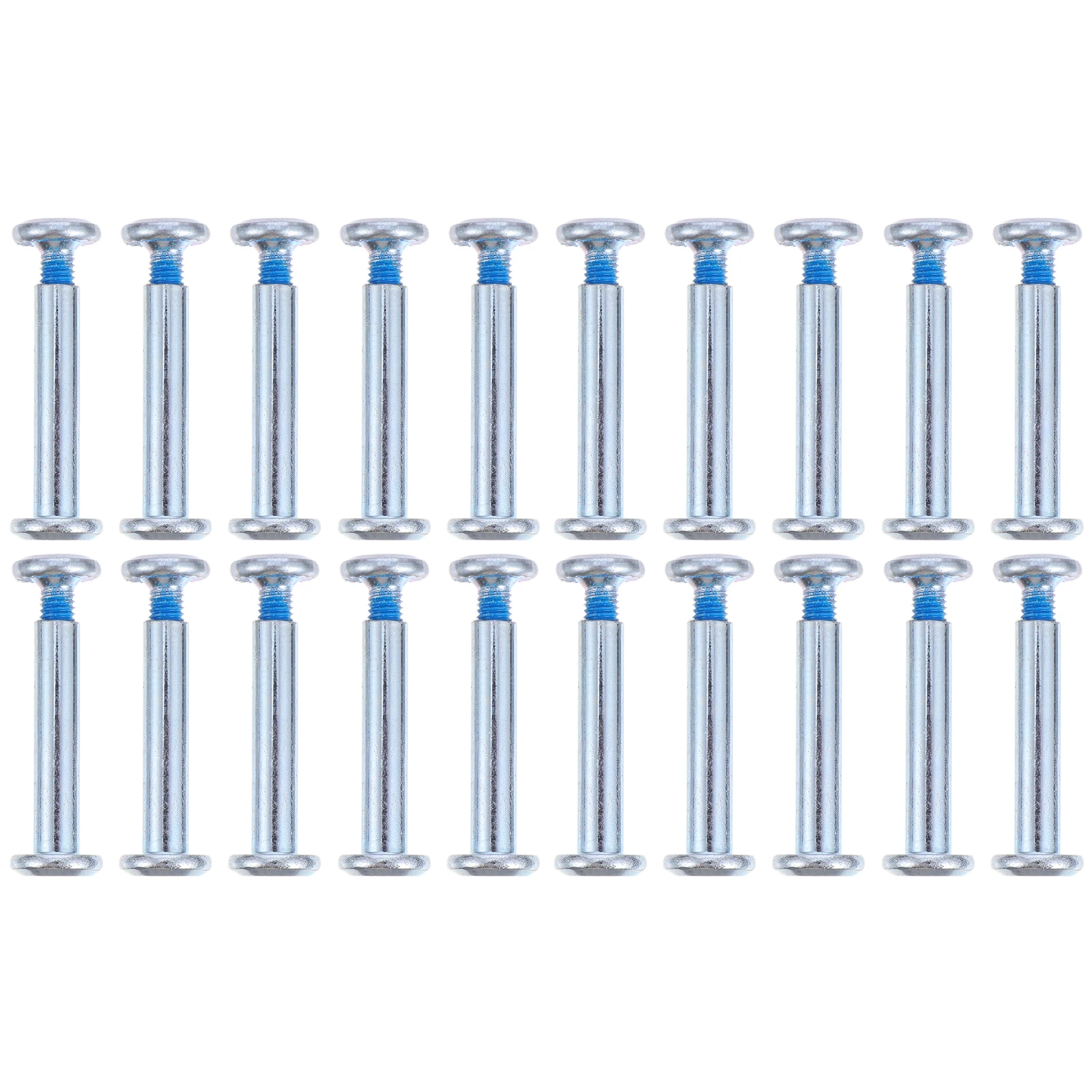 

20 Pcs Roller Skate Screws Skating Tool Stainless Steel Inline Wheel Metal Skates