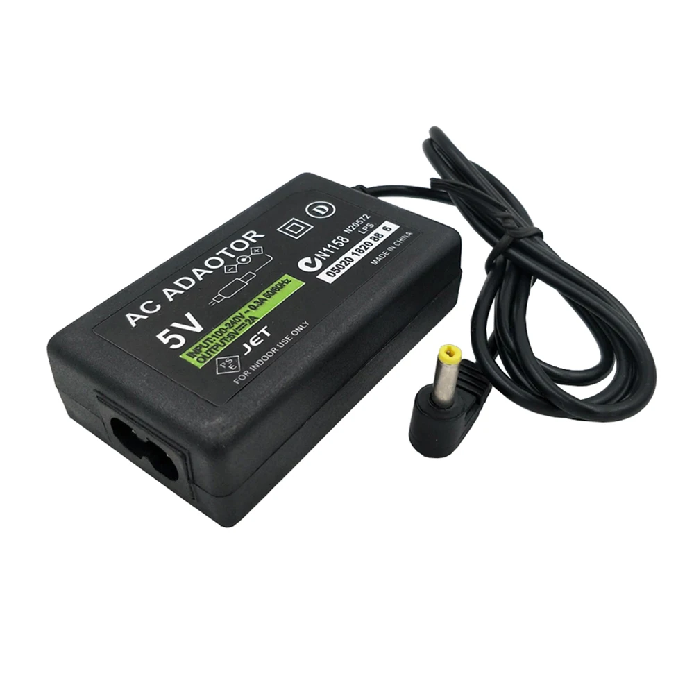 AC Charger Adapter For PSP Power Supply Charger Cord Compatible For PlayStation PSP 1000 2000 3000 Series 5V 2A Charger