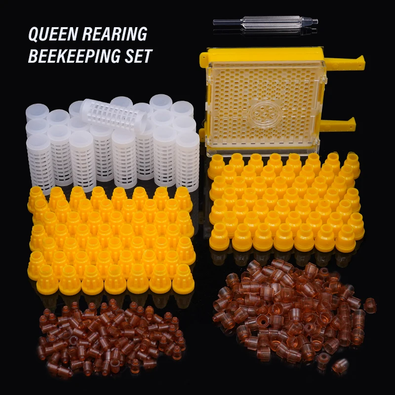 Germany Jenter Queen Rearing Kit Nicot Bee Queens Rearing System Queen Bee Larva Move Cage Goods Tool For Beekeeper Supplies