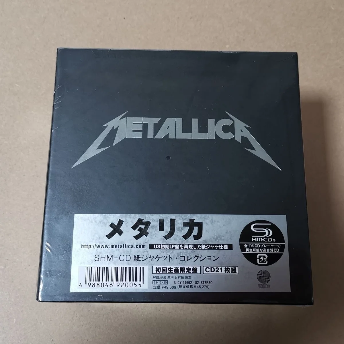 Heavy Metal Rock Lars Ulrich Music CD The Complete Album 21pcs Music Record Cosplay Walkman Car Soundtracks Box Party Music