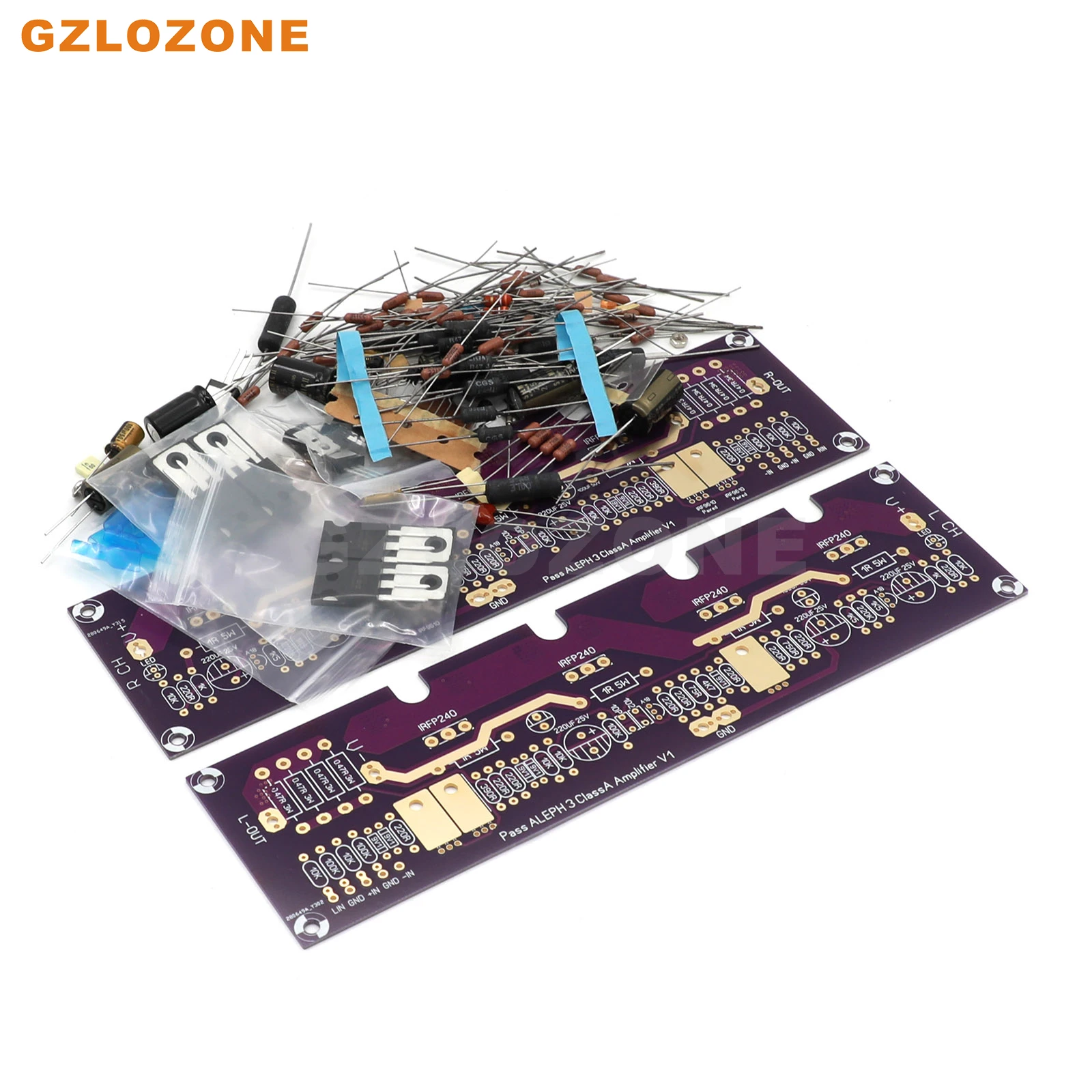 HI-END High configuration ver PASS A3 Pure Class A Power amplifier Base on PASS Labs aleph 3 DIY Kit/Finished board 30W+30W