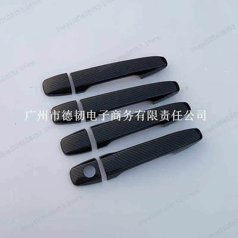 For 2012 Toyota Prius 3rd Gen PRIUS Ruizhi Carbon Fiber Pattern Door Handle Trim Kit Water Transfer Vinyl Wrap Exterior