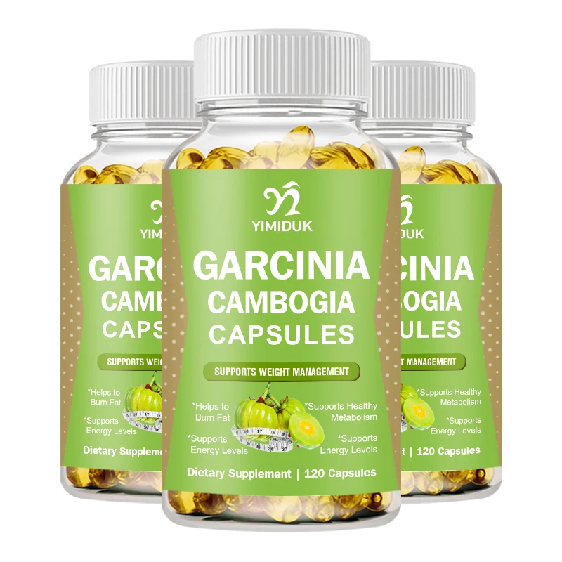 

Garcinia Cambogia — экстракт концентрации HCA, естественная поддержка цели и уровней энергии — веганский, без ГМО, без глютена
