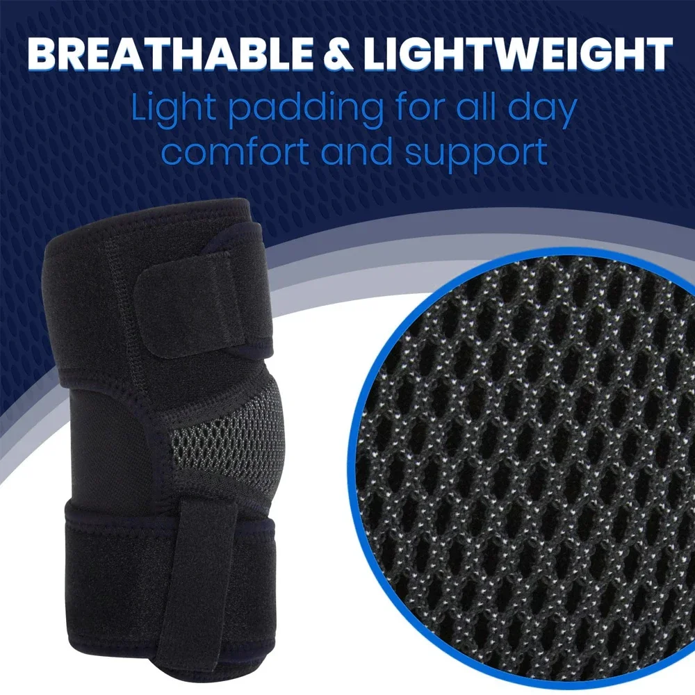 1 pz sport gomito Brace - Tennis compressione Sleeve - Wrap per golfisti, borsite, braccio sinistro o destro-cinghia di supporto tendinite