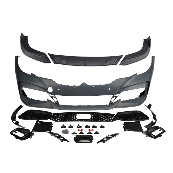 

Yofer Universal Car Front Bumper Lip Splitter Grill Diffuser Body Kit Spoiler Bumpers for 3