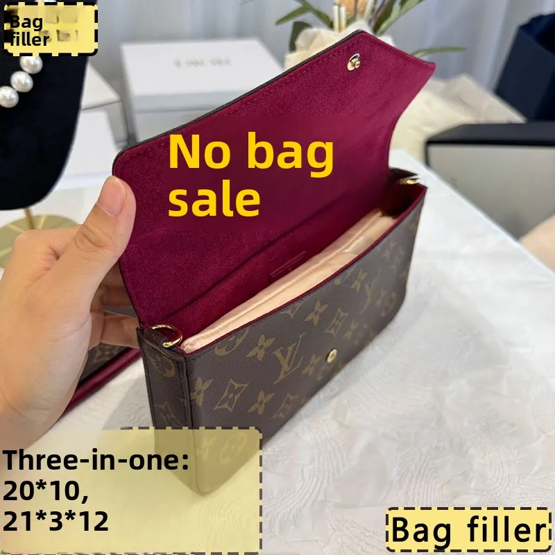 Three-In-One Bag Support Pillow Inner  Bag Shaping Underarm Bag Small Size Accessories for Handbags And Luggage