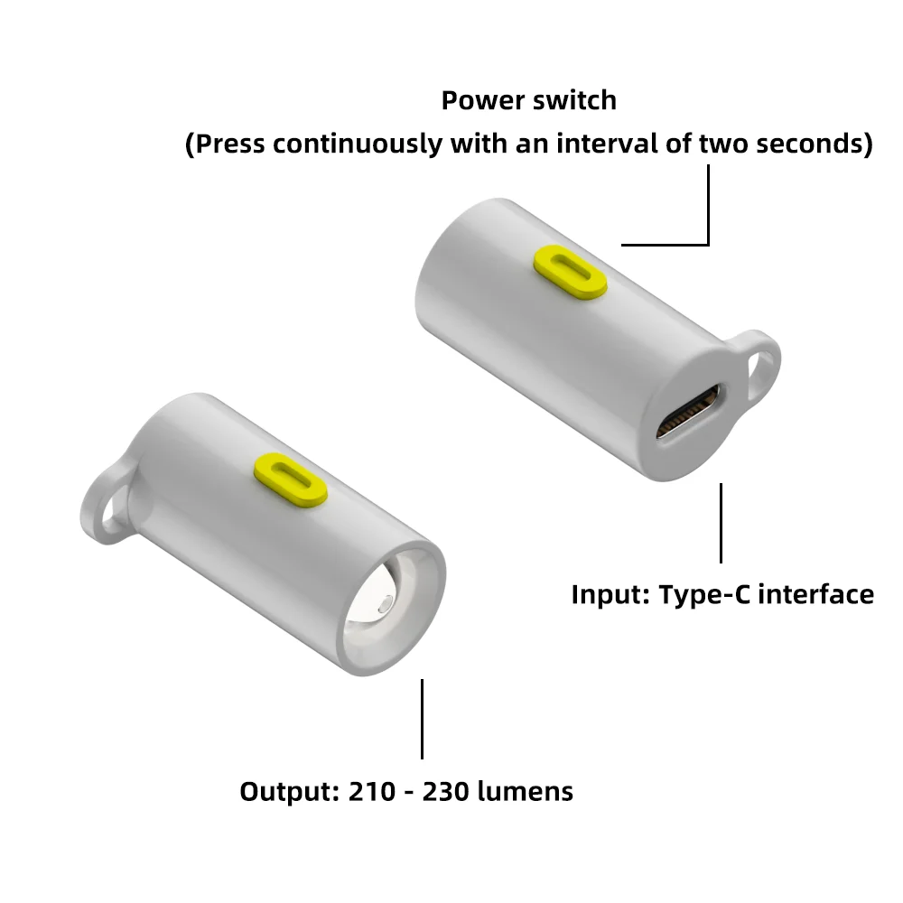 USB C LED มัลติฟังก์ชั่น Strong Light พ็อกเก็ตพวงกุญแจไฟฉายเดินป่ากลางแจ้ง Camping ไฟฉายขนาดเล็กไฟฉายขนาดเล็ก