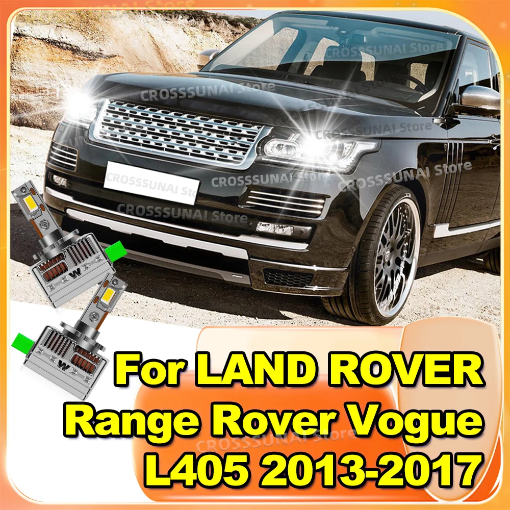

Car Headlights Canbus Xenon Lamp Upgrade LED Car Light 50000LM For LAND ROVER Range Rover Vogue L405 2013 2014 2015 2016 2017