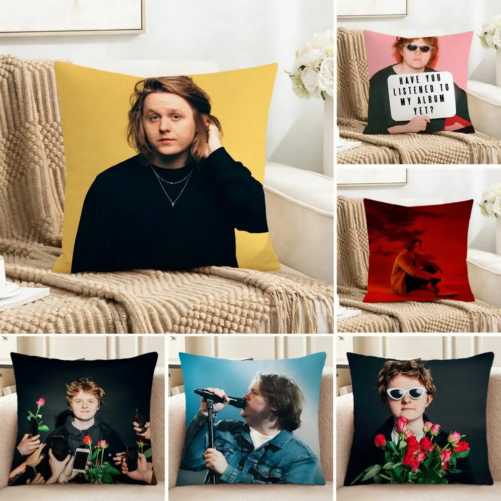 Soulful Emotional Acoustic Lewis Capaldi Cushion Cover Cozy Pillowcase Holiday House Interior Sofa Bedroom Accessories