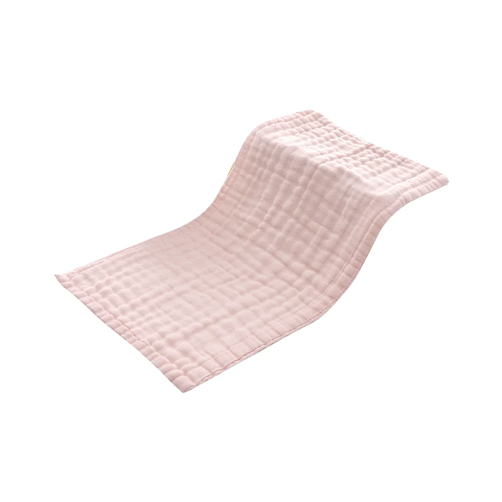 

Детское хлопковое полотенце для умывания, розовое, унисекс, нагрудник от слюней для младенцев, сохраняющий сухость при прорезывании зубов, мягкий, с высокой впитываемостью, детские товары