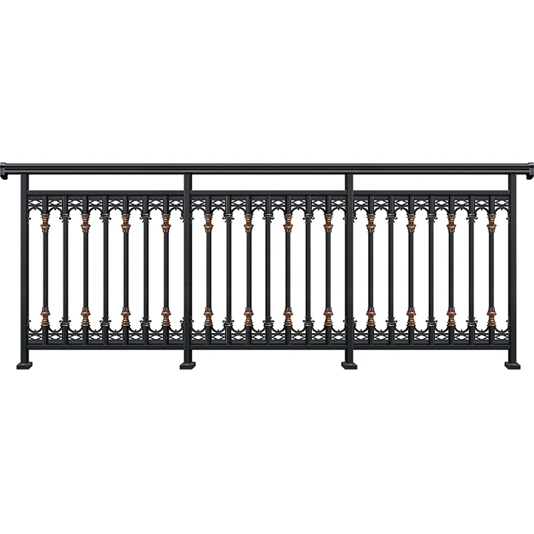 Customization Metal Balustrade Designs Terrace Balcony Balustrade