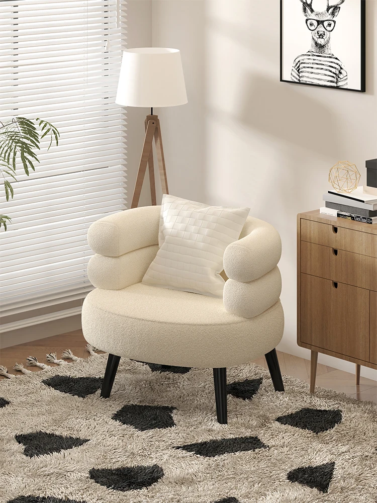 อินเทอร์เน็ตคนดัง BOBO เก้าอี้เดี่ยวห้องนั่งเล่นที่นั่งพักผ่อนโซฟาห้องนอน cloakroom แต่งหน้าเก้าอี้ Dresser สตูล