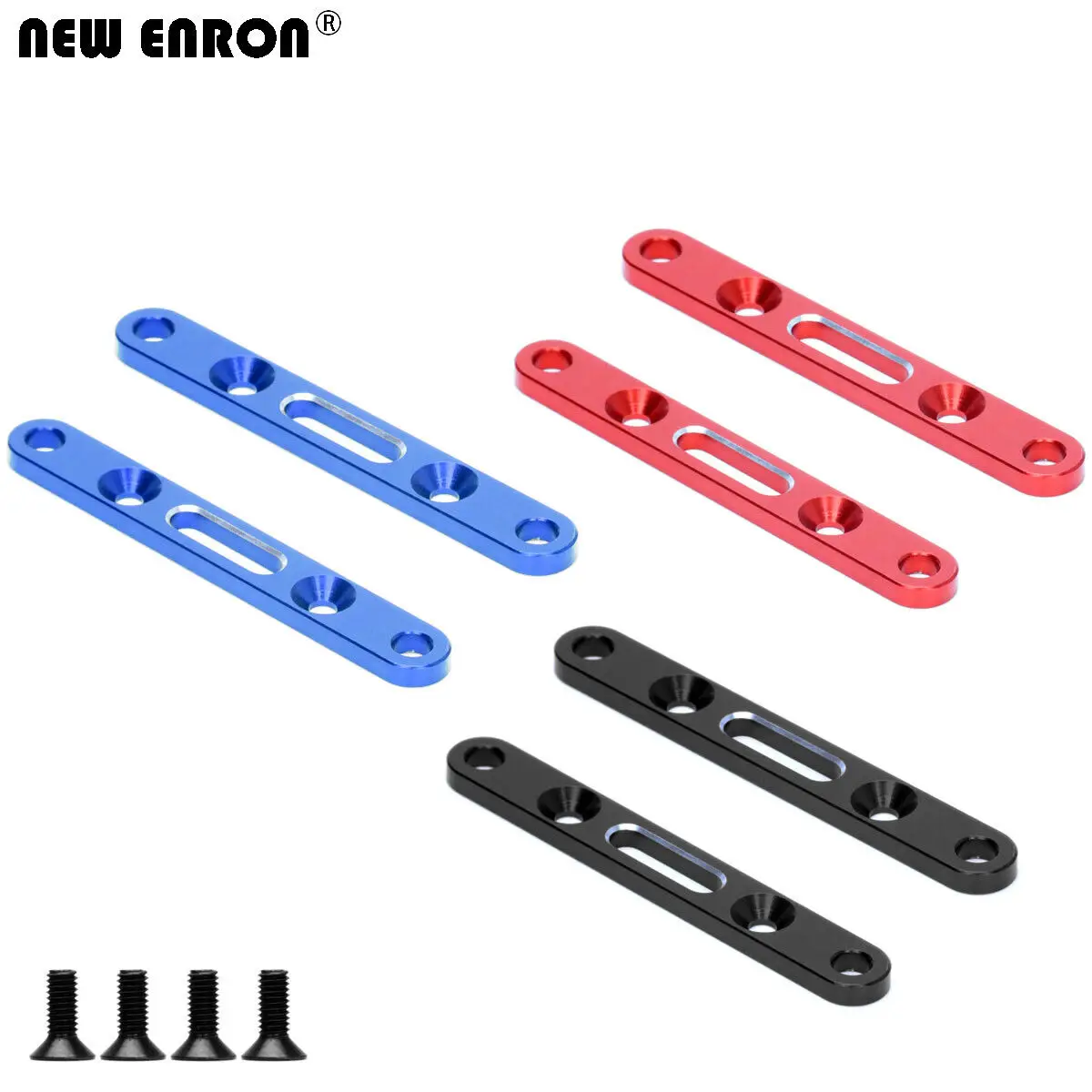 NEW ENRON Aluminium FRONT REAR Suspension mount ARA320589 ARA320590 For RC 1/10 1/8 ARRMA 3S 4S MOJAVE BIG ROCK SENTON KRATON