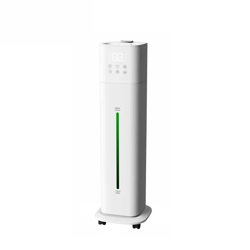 

Remote Control Smart Aromatherapy Humidifier Warm Mist 10L Floor Air Humidifier with Wheels