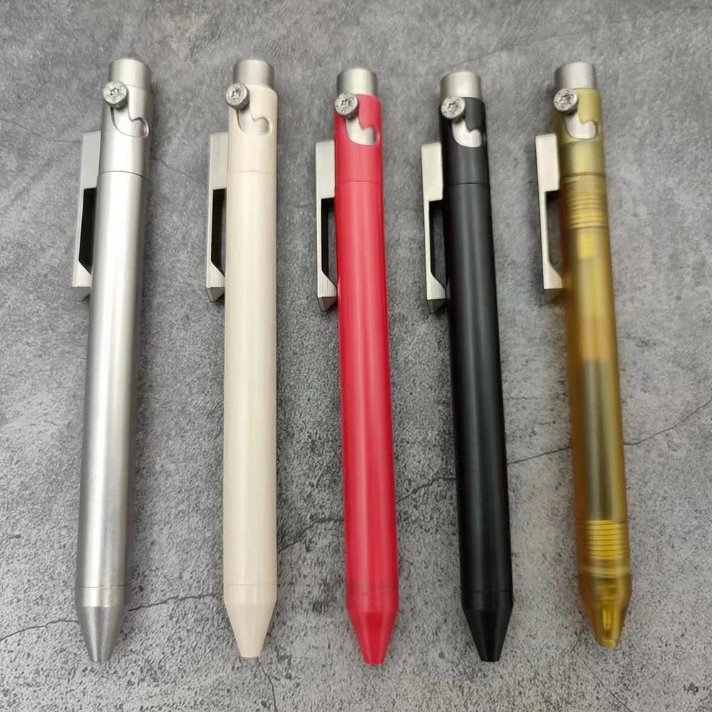 

EDC Titanium Alloy / POM / PEI Pen With Collection Writing Multi-functional Portable Outdoor EDC Tools