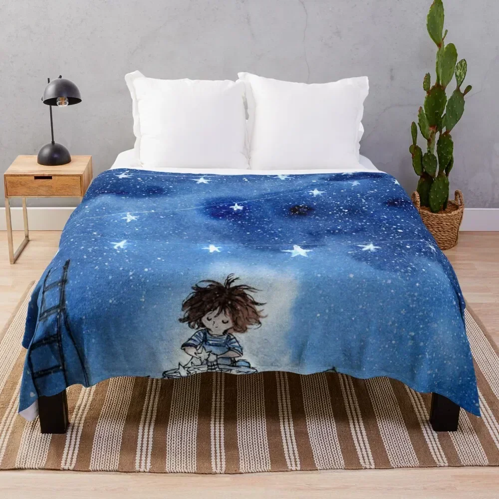 Washing Up Throw Blanket Soft Warm Blanket Gift for Grandparents