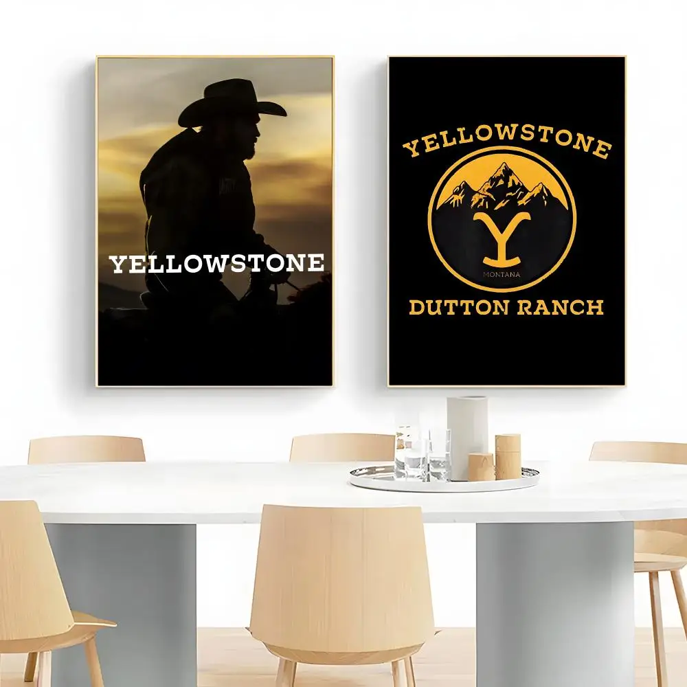 Tv Drama Western Y-Yellowstone Poster Wall Art Print Decorative Mural Home Decor Gift Unframed
