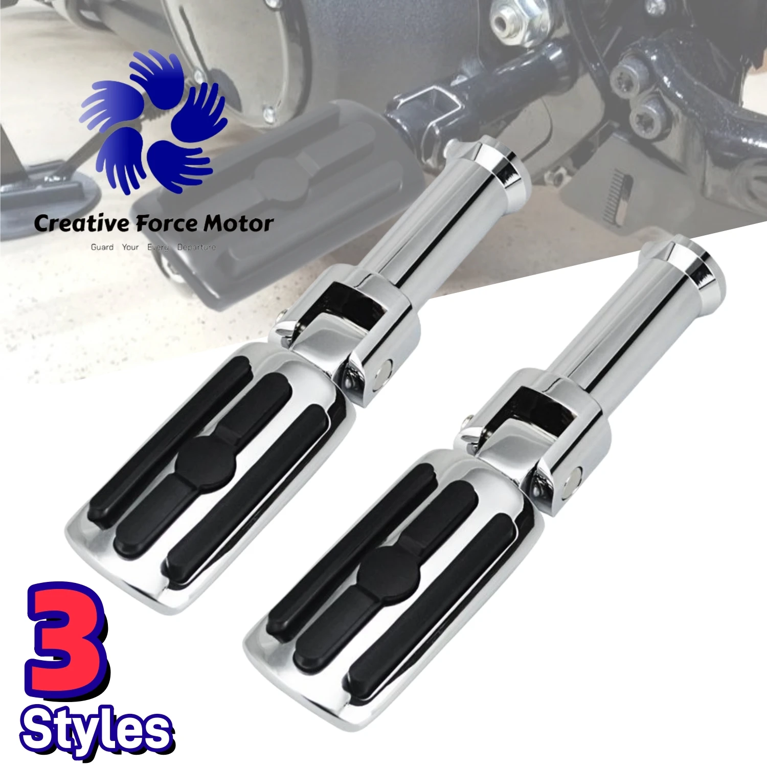 2018-2024 Rear Passenger Foot Pegs Mount Kit Motorcycles Footrest For Harley Softail Fat Boy 114 Breakout Low Rider S Street Bob