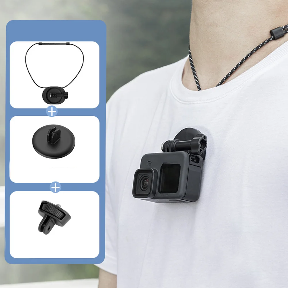 Practical Magnetic 3-in-1 Quick Release Bracket Camera Bracket 8*6*1.8cm/3.1*2.3*0.7in ABS Ensuring Smooth And Clear Footage.